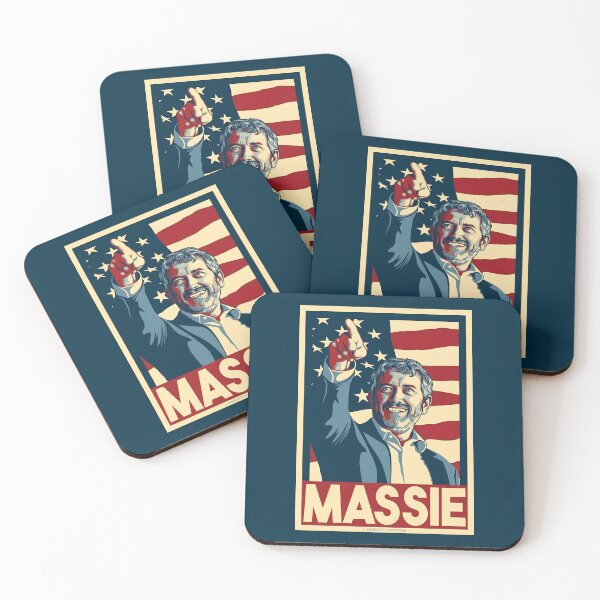 Item preview, Thomas Massie American Hero Campaign Poster designed and sold by LIBERTYMODE.