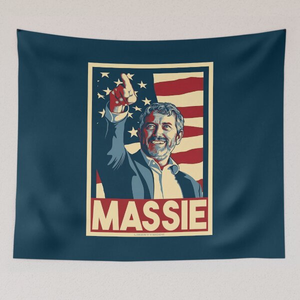 Item preview, Thomas Massie American Hero Campaign Poster designed and sold by LIBERTYMODE.