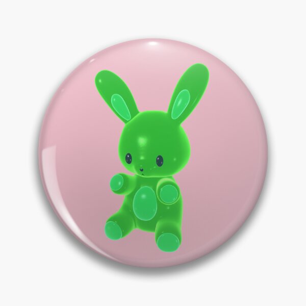 Item preview, Green Apple Gummy Bunny designed and sold by Rika Creature.