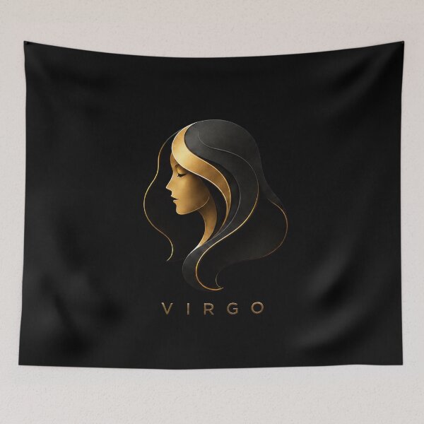 Item preview, VIRGO zodiac sign t-shirt de luxe edition designed and sold by CMYKStudio.