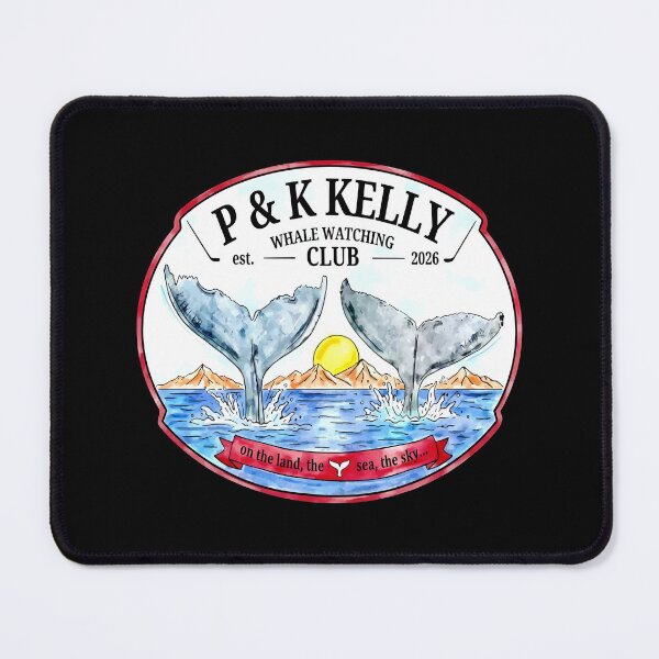 Item preview, P-and-K-Kelly-Whale-Watching-Club designed and sold by cozygamerstore.