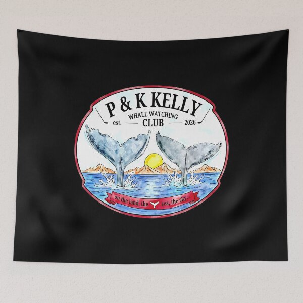 Item preview, P-and-K-Kelly-Whale-Watching-Club designed and sold by cozygamerstore.