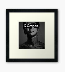 G DRAGON - KWON JI YONG Framed Print