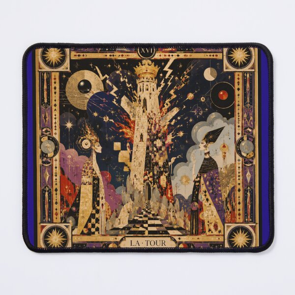 Item preview, Tarot card 'The Tower'. designed and sold by Natalia-Vlad.