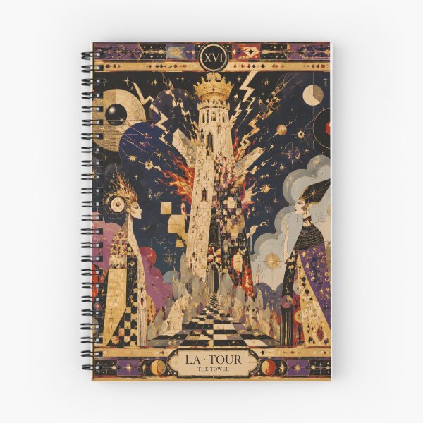 Item preview, Tarot card 'The Tower'. designed and sold by Natalia-Vlad.