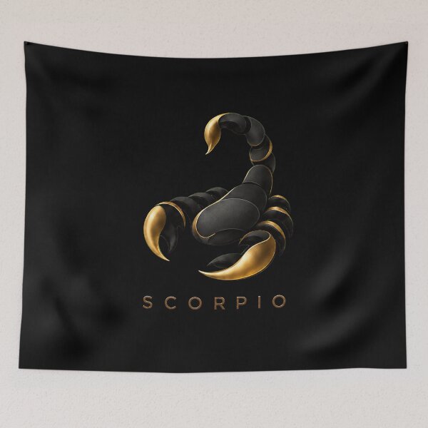 Item preview, SCORPIO zodiac sign t-shirt de luxe edition designed and sold by CMYKStudio.