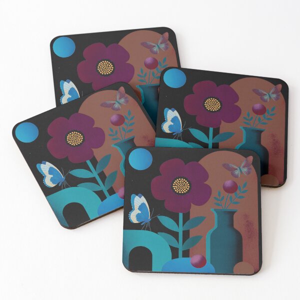 Item preview, Midnight Velvet Bloom designed and sold by joycrysstudio.
