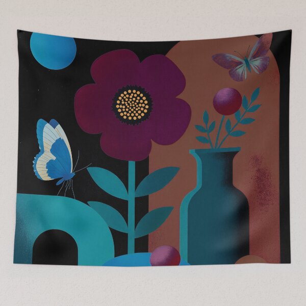 Item preview, Midnight Velvet Bloom designed and sold by joycrysstudio.
