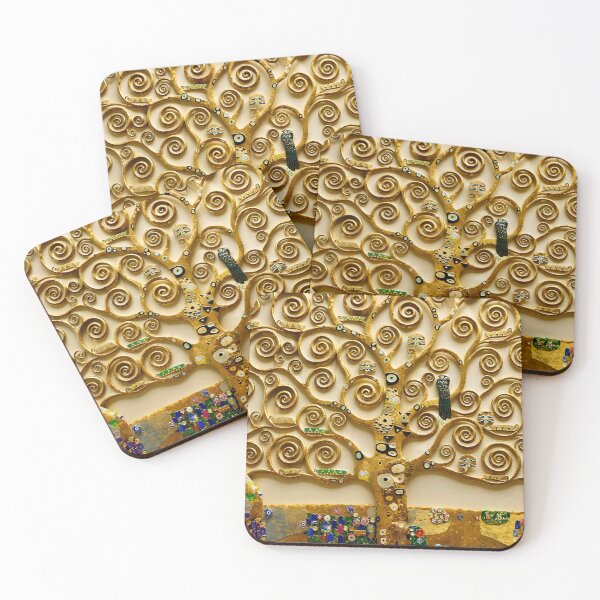 Item preview, Gustav Klimt Tree of Life designed and sold by Vicky Brago-Mitchell®.