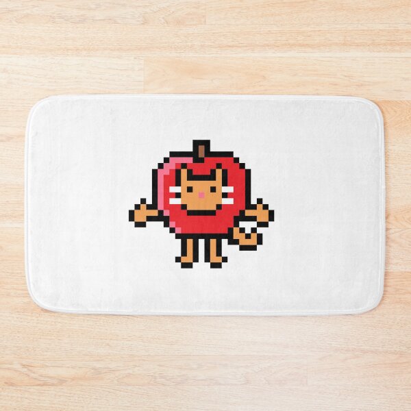 Item preview, Apple Cat  (pixels) designed and sold by chipkazoo.