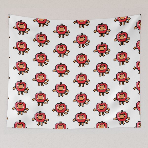 Item preview, Apple Cat  (pixels) designed and sold by chipkazoo.