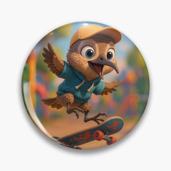 Item preview, Skater Whimbrel Bird designed and sold by Sillytoe.