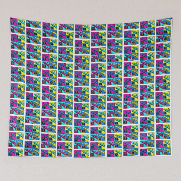 Item preview, Eddy Current Testing ECT NDT Pop Art designed and sold by DuckOddity.