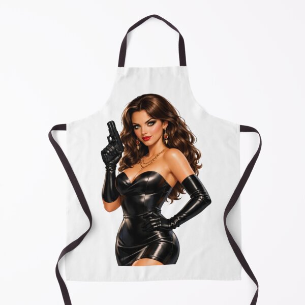 Item preview, “Fatal Beauty: an armed and dangerous woman” designed and sold by CHRIST5000.