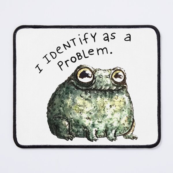 Item preview, I-Identify-As-A-Problem designed and sold by cozygamerstore.