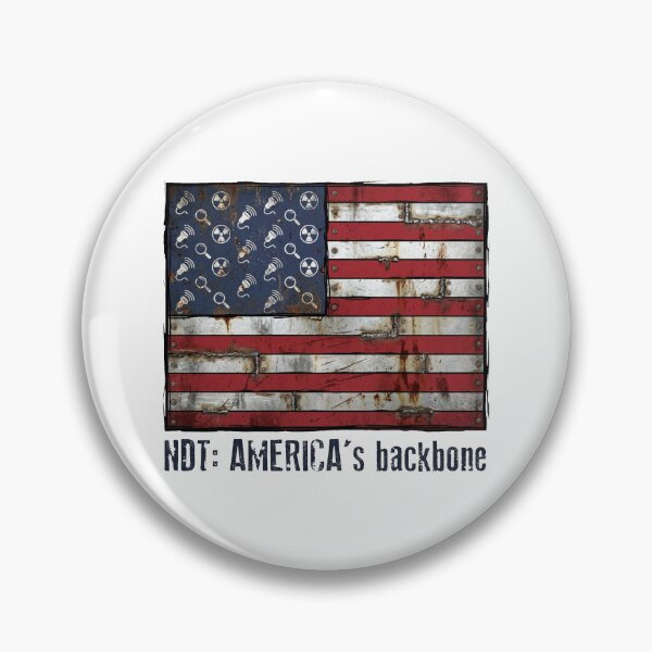 Item preview, NDT Technician American Flag Steel Industry designed and sold by DuckOddity.