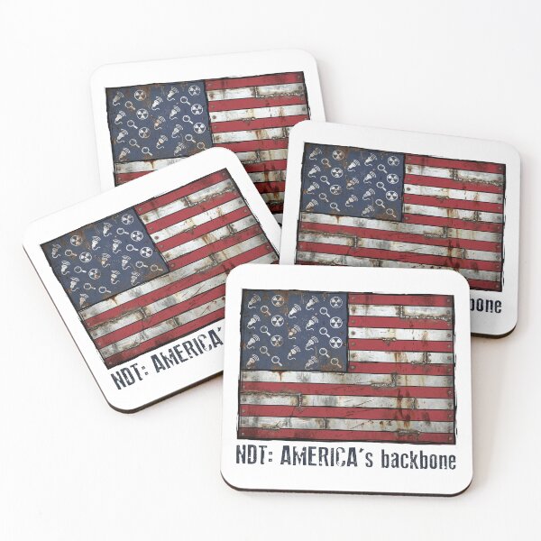 Item preview, NDT Technician American Flag Steel Industry designed and sold by DuckOddity.