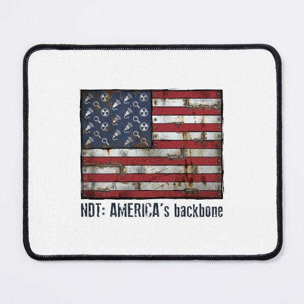 Item preview, NDT Technician American Flag Steel Industry designed and sold by DuckOddity.