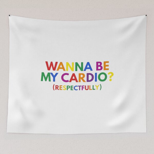 Item preview, Wanna Be My Cardio (Respectfully) designed and sold by Dondonmart.