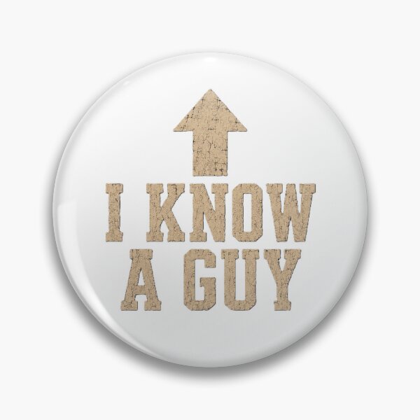 Item preview, I know A Guy - Funny Dad Handyman Shirt designed and sold by Drawn-Measured.