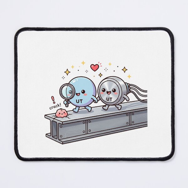 Item preview, Cute Kawaii Ultrasonic UT Probe NDT Art designed and sold by DuckOddity.