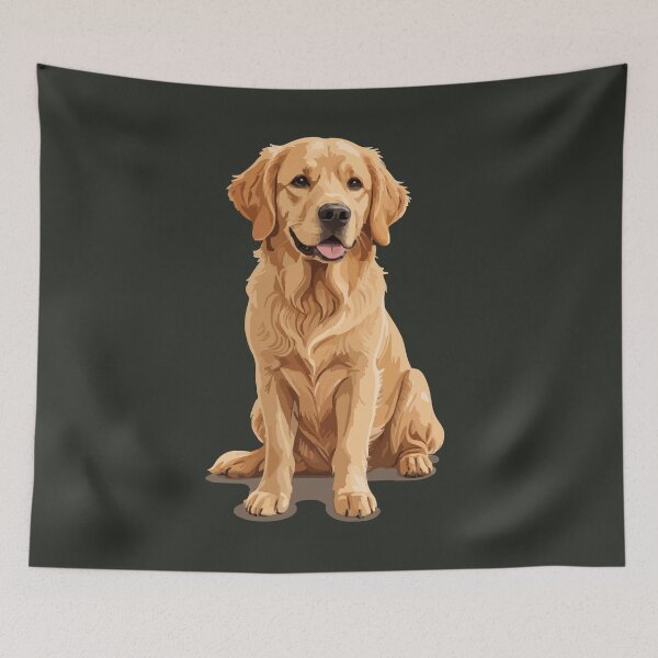 Item preview, Golden Retriever Love designed and sold by Delfyn Studios.