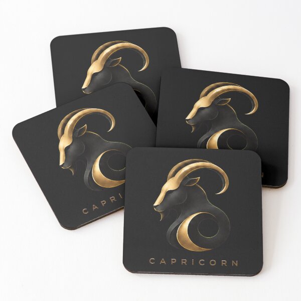 Item preview, CAPRICORN zodiac sign t-shirt de luxe edition designed and sold by CMYKStudio.