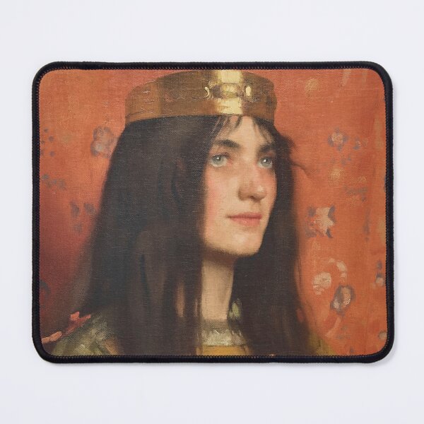 Item preview, La Reine Clotilde - Thomas Cooper Gotch designed and sold by forgottenbeauty.
