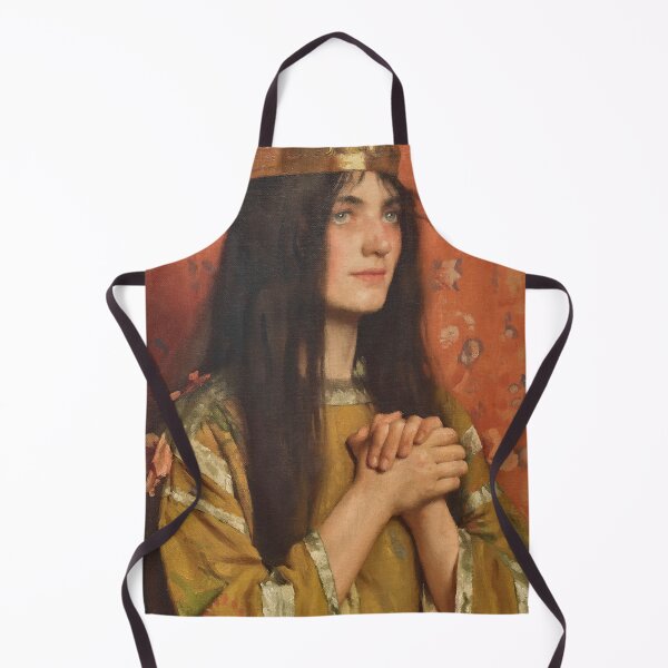 Item preview, La Reine Clotilde - Thomas Cooper Gotch designed and sold by forgottenbeauty.