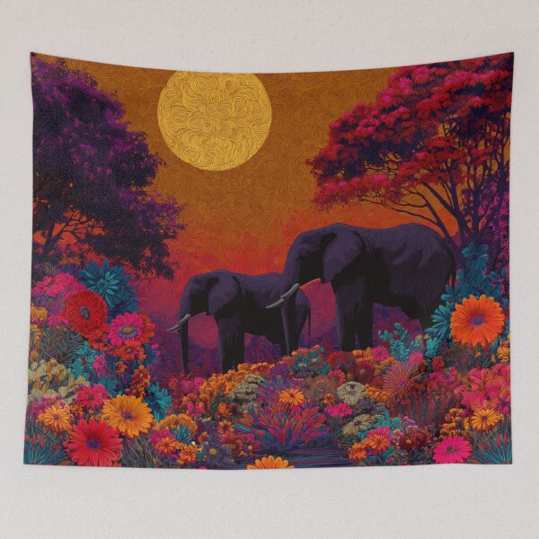 Item preview, Safari Sunset designed and sold by bubblyrainbow.