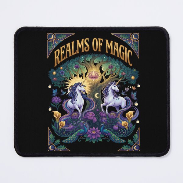 Item preview, Two Unicorns In Realms Of Magic designed and sold by TeeARTHY.