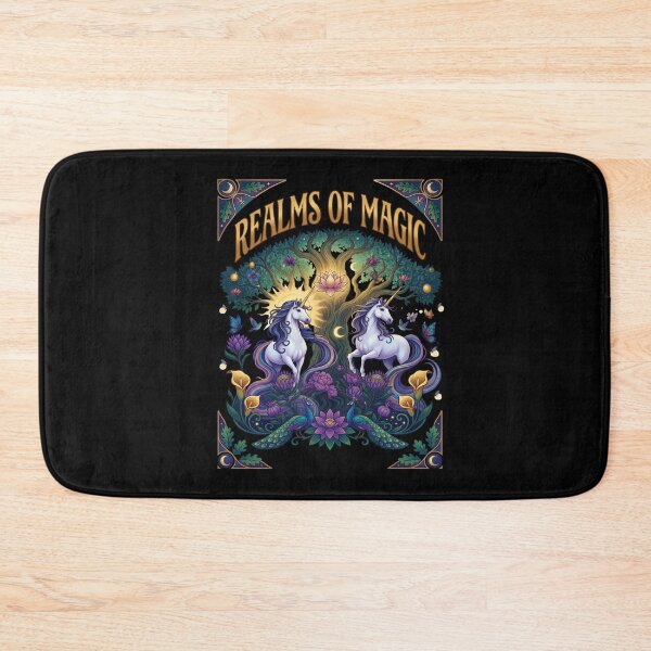 Item preview, Two Unicorns In Realms Of Magic designed and sold by TeeARTHY.