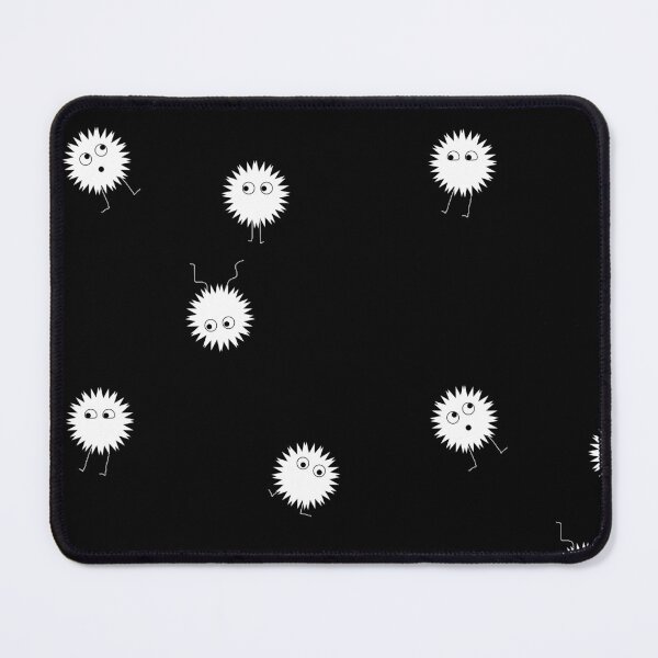 Item preview, White Dust Balls with Eyes designed and sold by fivebatsdesign.