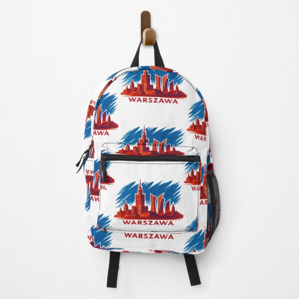Item preview, Warsaw Skyline Art – Warszawa Silhouette designed and sold by Pineapple-Tree.