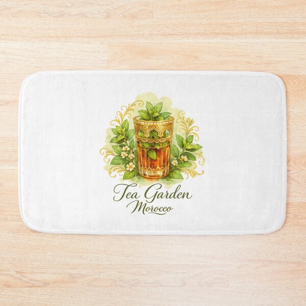 Item preview, Tea Garden Morocco – International Tea Day designed and sold by LuveraxArt.