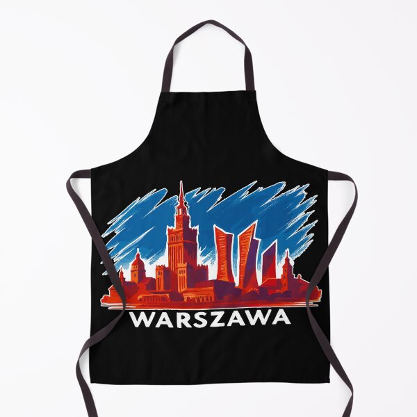 Item preview, Warsaw Skyline Art – Warszawa Silhouette designed and sold by Pineapple-Tree.