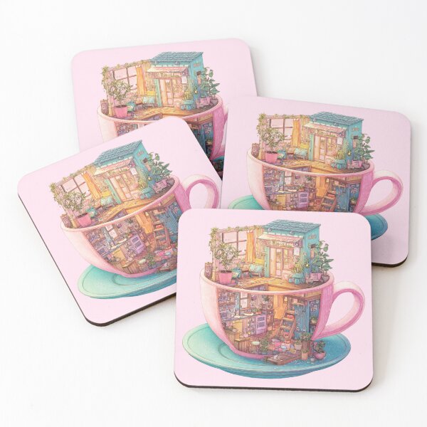 Item preview, Teacup House designed and sold by bubblyrainbow.