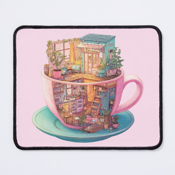 Item preview, Teacup House designed and sold by bubblyrainbow.