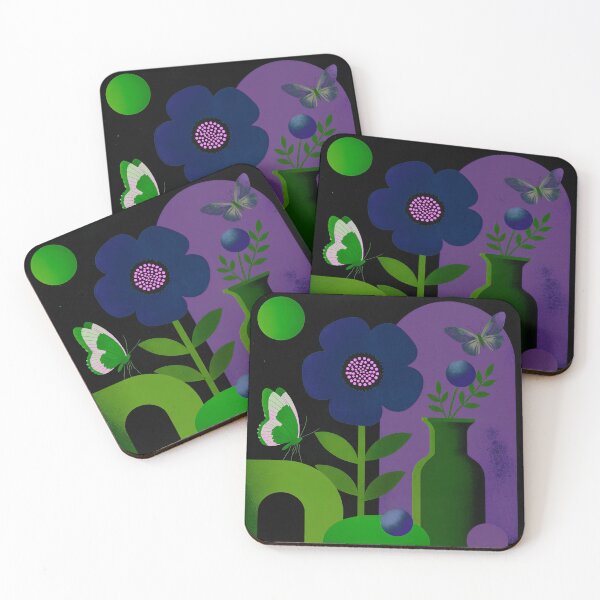 Item preview, Midnight Indigo Garden designed and sold by joycrysstudio.