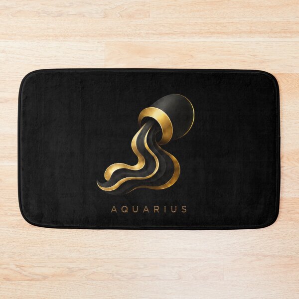 Item preview, AQUARIUS zodiac sign t-shirt de luxe edition designed and sold by CMYKStudio.