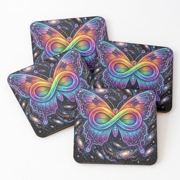 Item preview, Cosmic Neurodiversity Butterfly Autism Infinity Galaxy designed and sold by Alma en Cada Detalle.