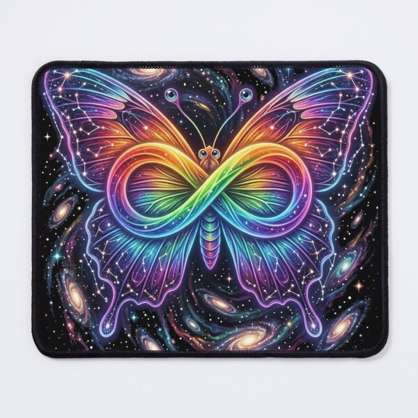 Item preview, Cosmic Neurodiversity Butterfly Autism Infinity Galaxy designed and sold by Alma en Cada Detalle.