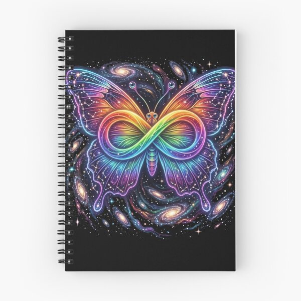 Item preview, Cosmic Neurodiversity Butterfly Autism Infinity Galaxy designed and sold by Alma en Cada Detalle.