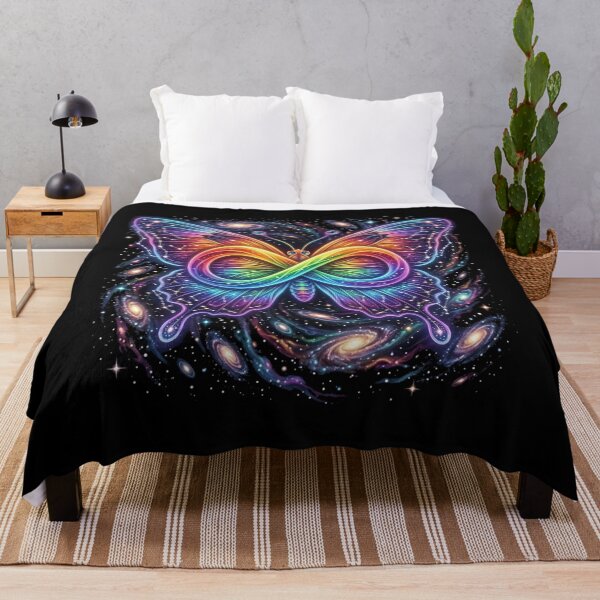 Item preview, Cosmic Neurodiversity Butterfly Autism Infinity Galaxy designed and sold by Alma en Cada Detalle.