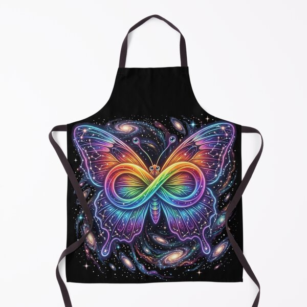 Item preview, Cosmic Neurodiversity Butterfly Autism Infinity Galaxy designed and sold by Alma en Cada Detalle.