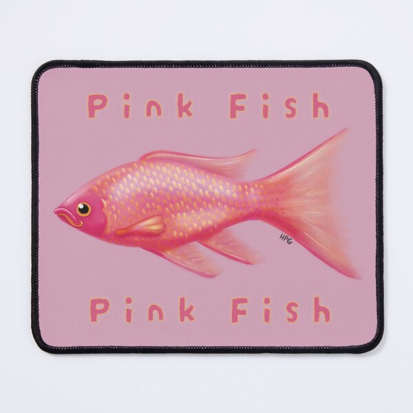 Item preview, Pink Fish Pink Fish designed and sold by Catphonesoup.