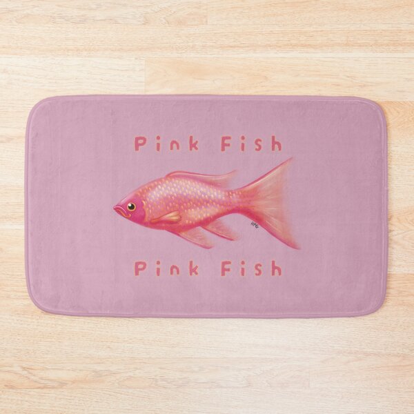 Item preview, Pink Fish Pink Fish designed and sold by Catphonesoup.