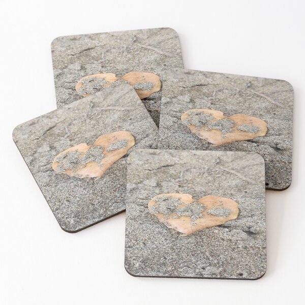 Item preview, Heart Shaped Leaf on the Sand designed and sold by Isabeles Crafts.