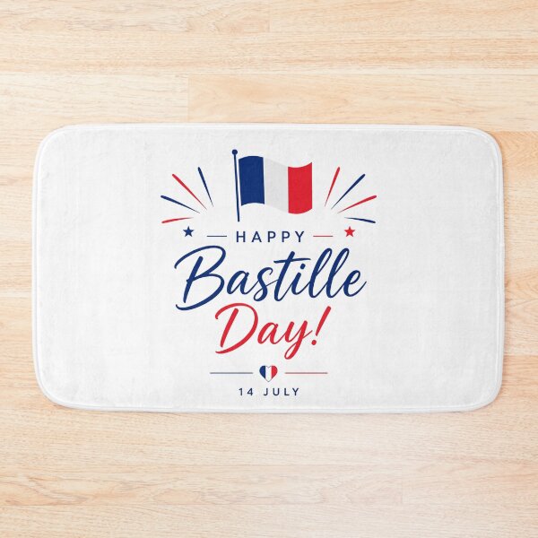 Item preview, Happy Bastille Day France Flag | French 14 July Celebration Design designed and sold by Bara Lune Design .