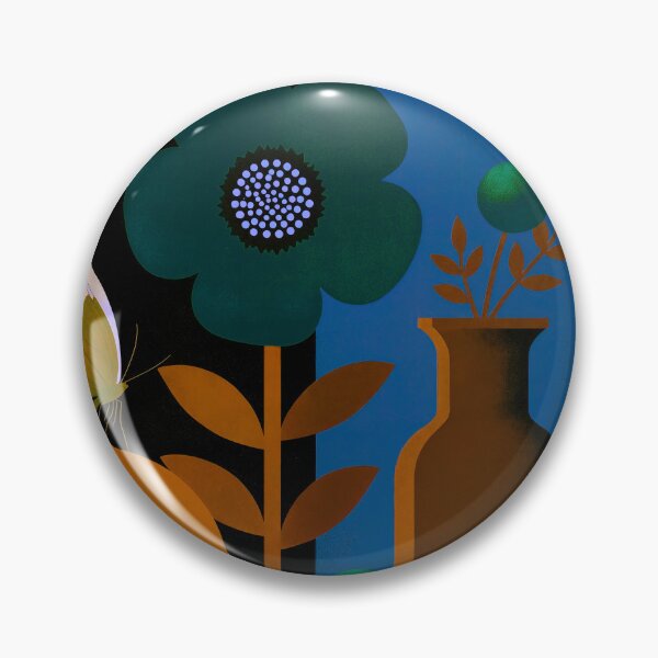 Item preview, Midnight Botanical Geometry designed and sold by joycrysstudio.